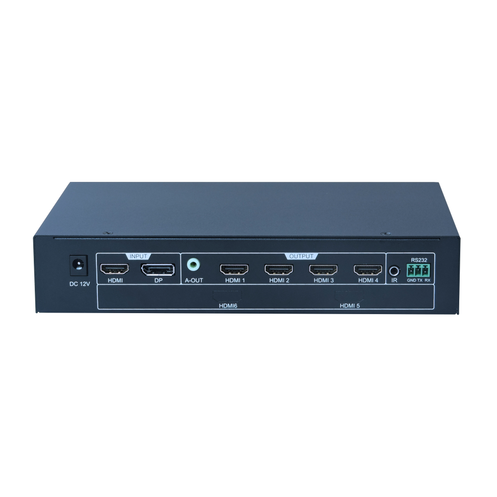 TK-M6 4K拼接器接口图