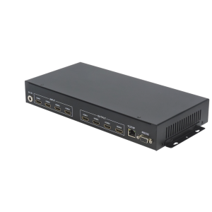 4K30HZ 4进4出HDMI矩阵后侧面,TK-MT0404