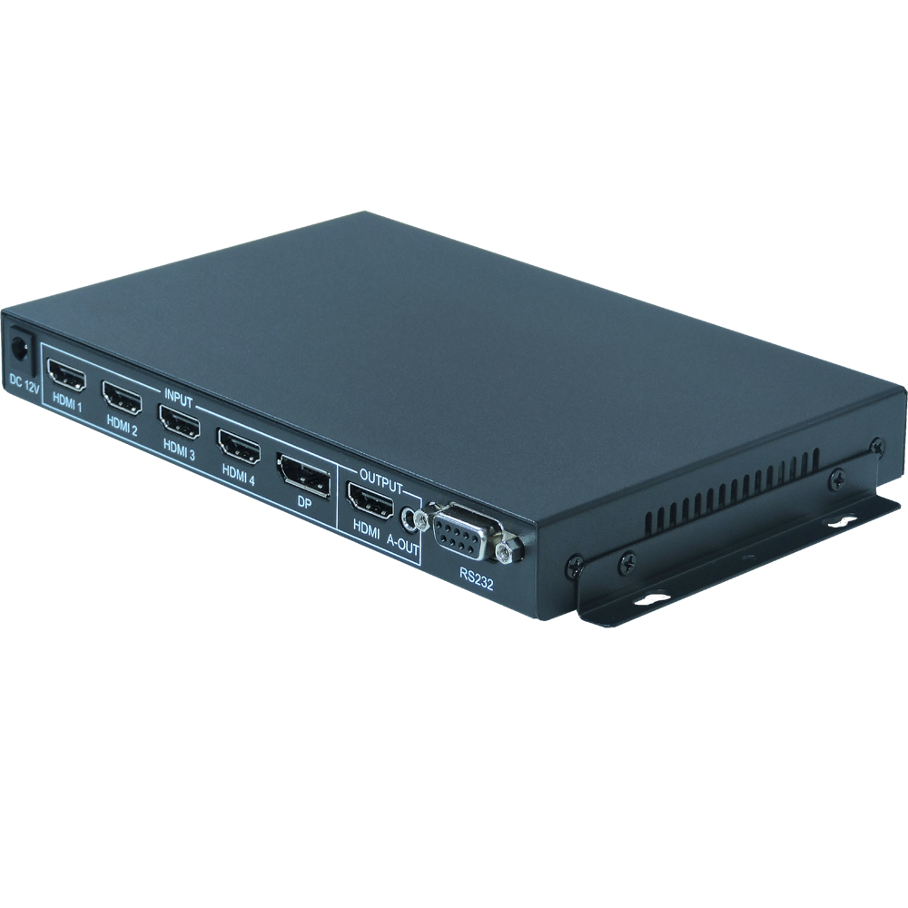 TK-MT4000 4K KVM分屏后侧图