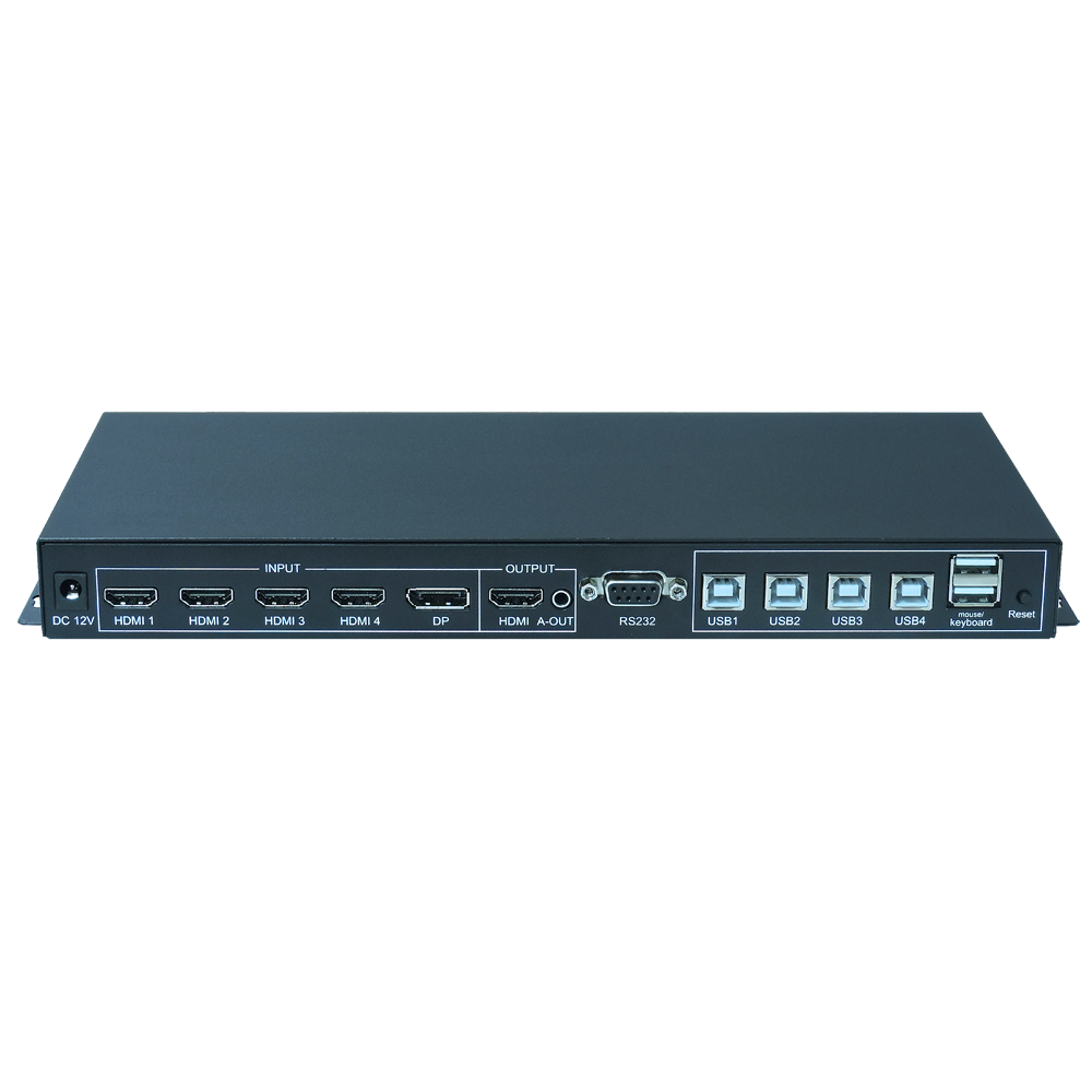 TK-MT4000 4K60HZ画面分割器后面图