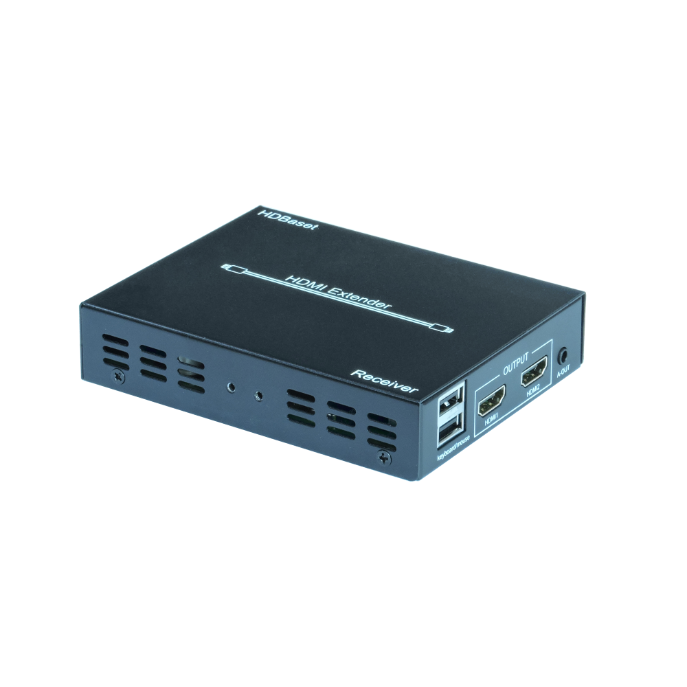 TK-HD4000 HDBaset延长器接收端图片 双HDMI分配输出