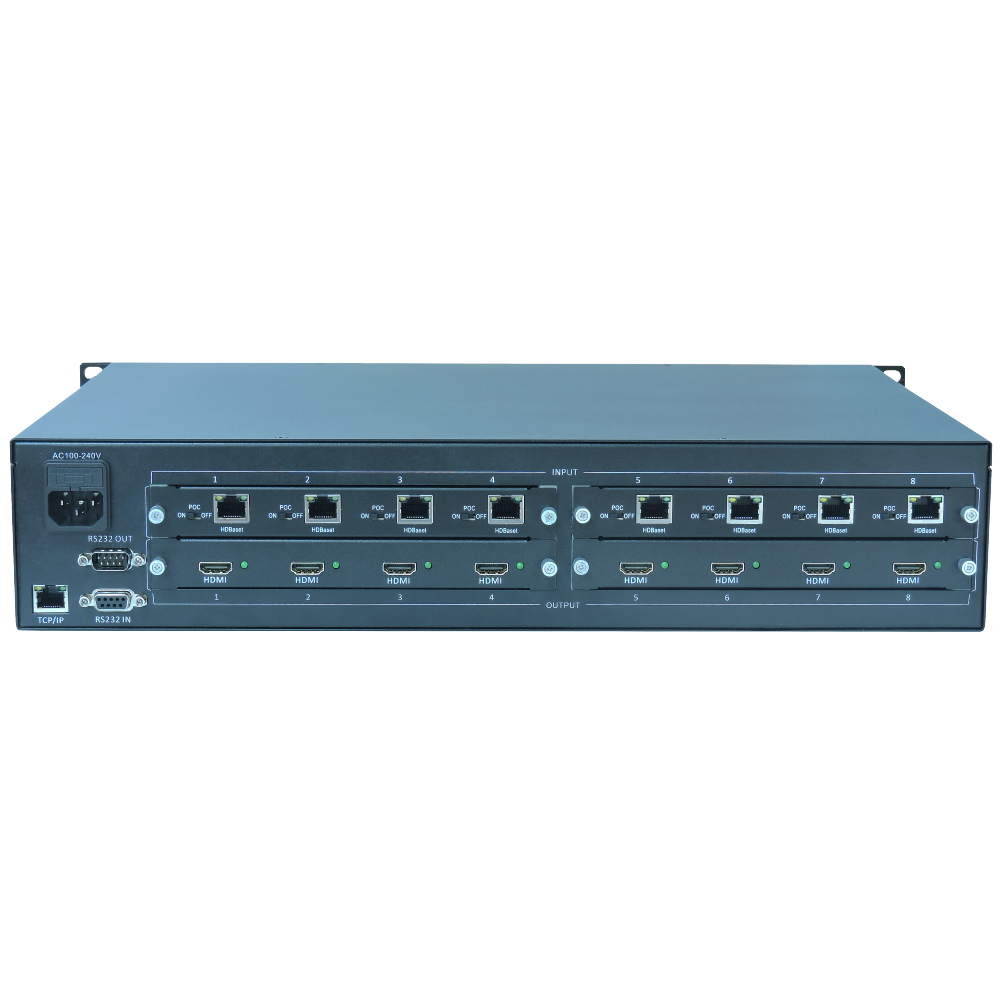 TK-MC系列HDBaset集中供电设备后面