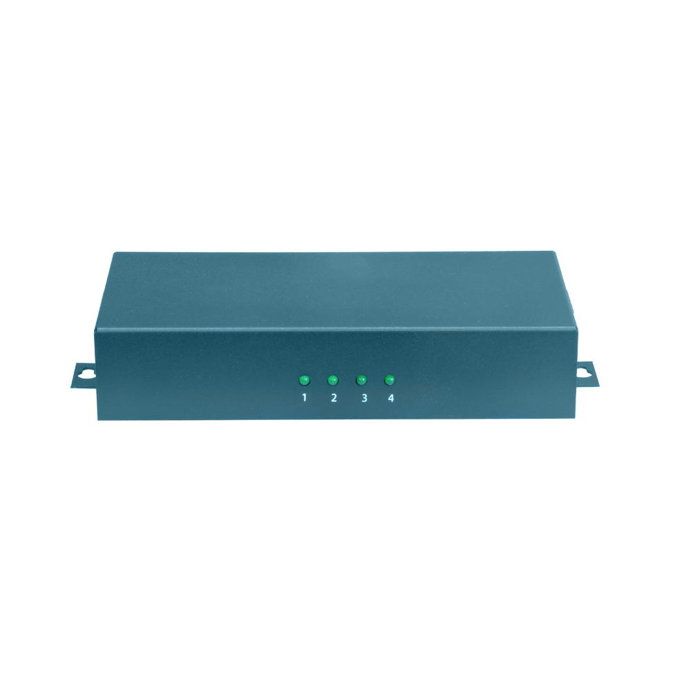 TK-VM04 4口KVM切换器带串口控制前面图