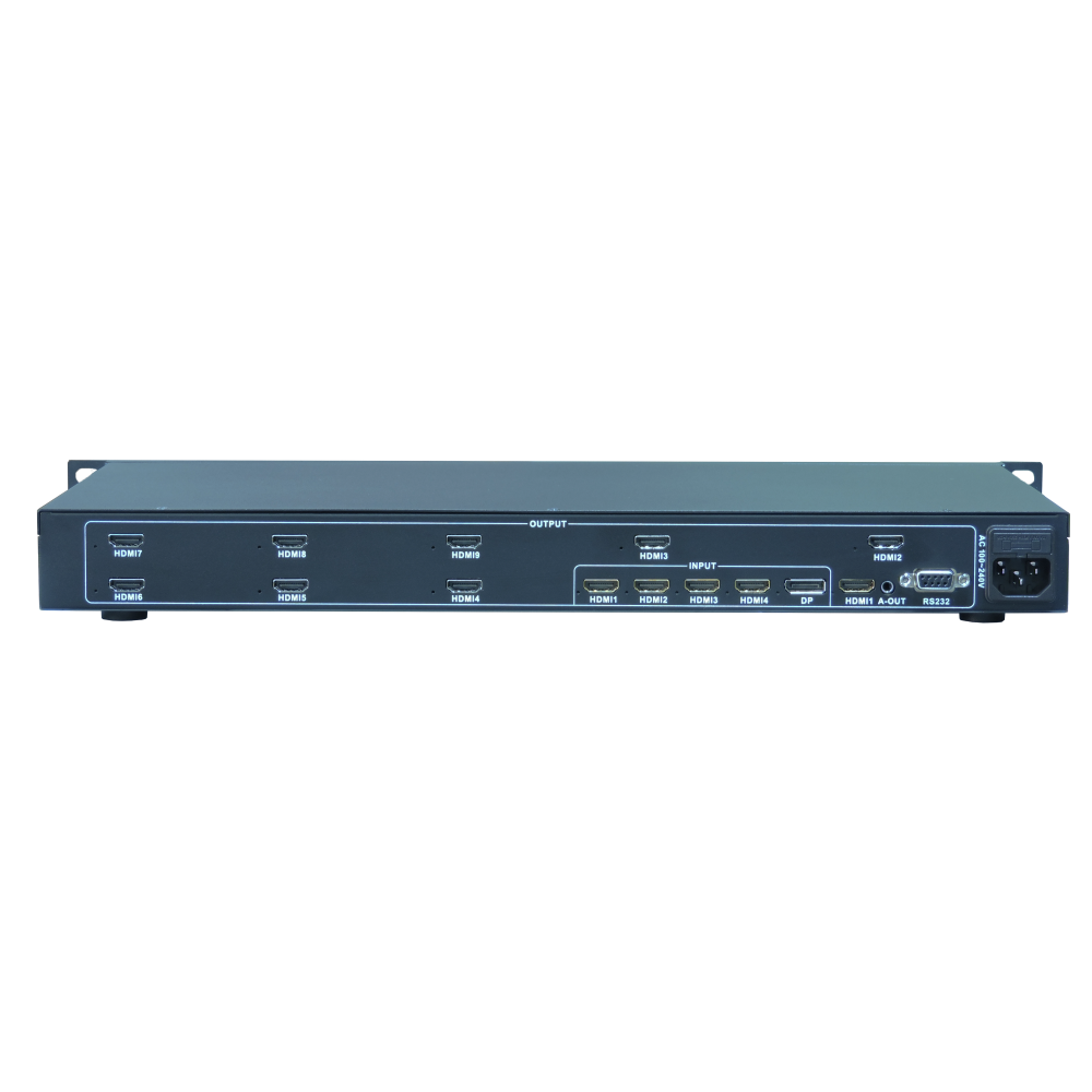 4进多出4K60HZ竖屏拼接器,TK-UD04系列