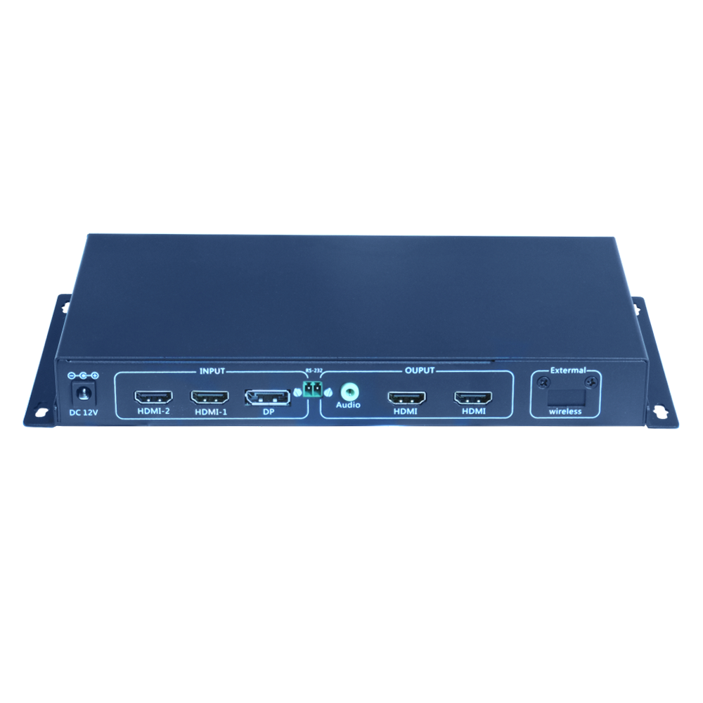 TK-F90 HDMI信号旋转器后面图片