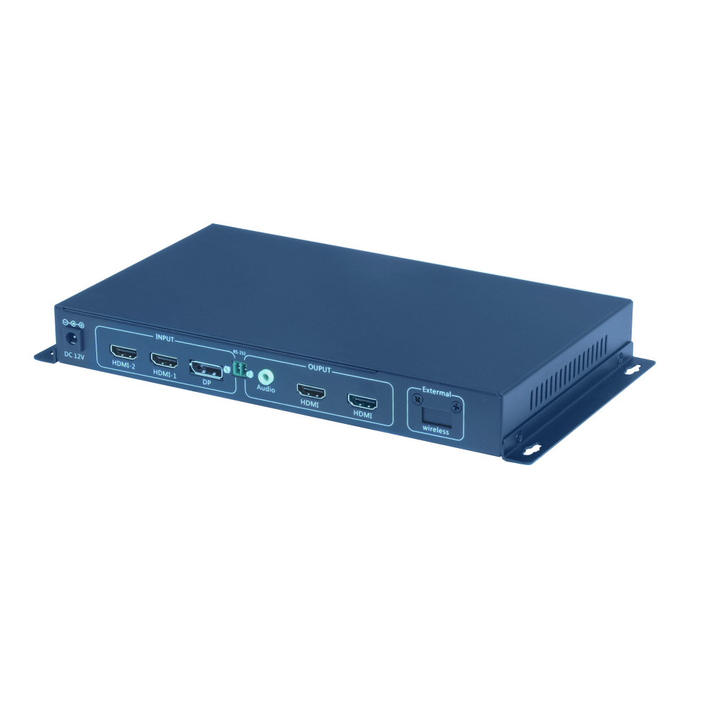 TK-UD12 HDMI信号旋转器后侧面图片